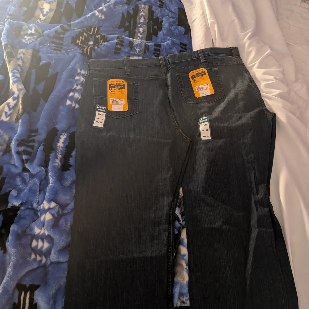 Faded Glory Relaxed Fit Dark Indigo Jeans